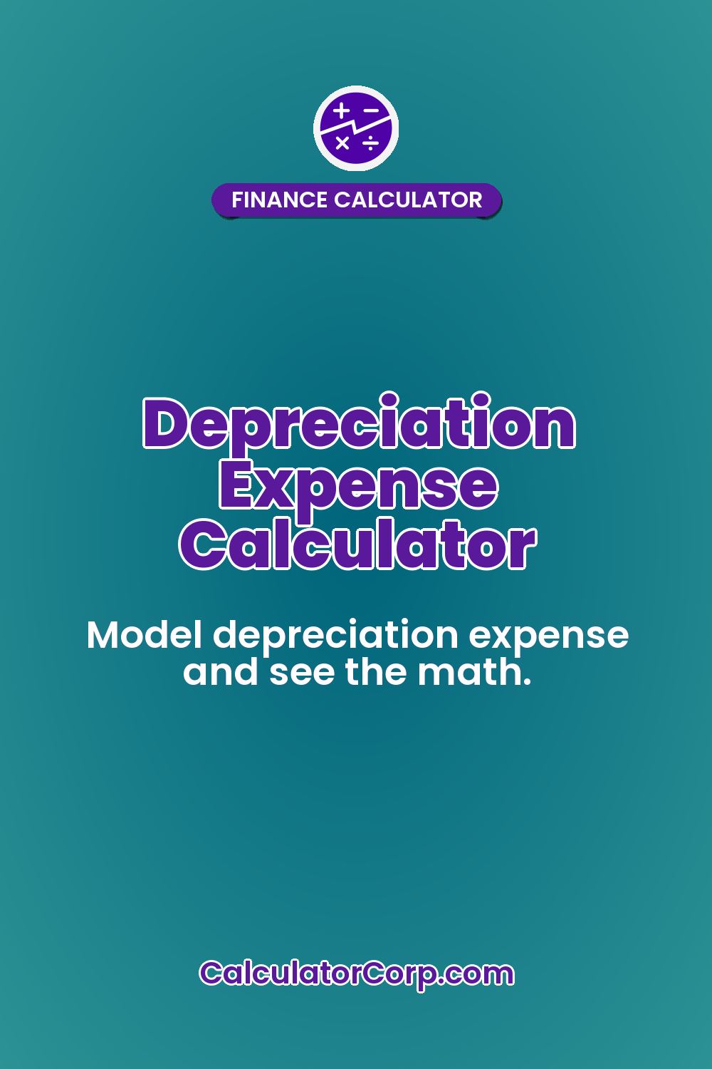 Depreciation Expense Calculator