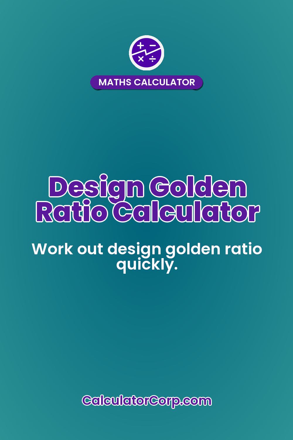Design Golden Ratio Calculator