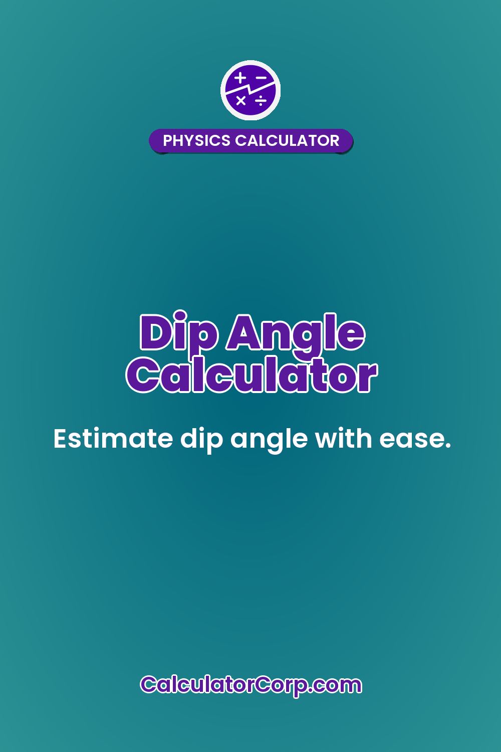 Dip Angle Calculator