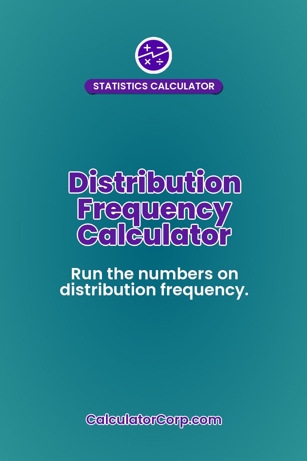 Distribution Frequency Calculator