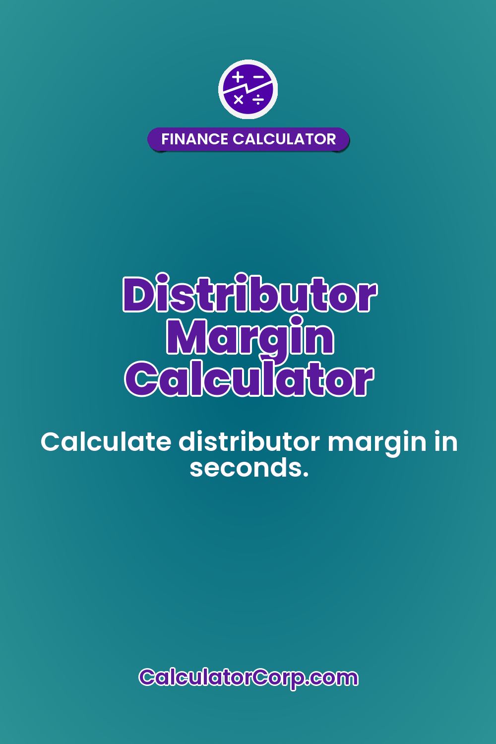 Distributor Margin Calculator