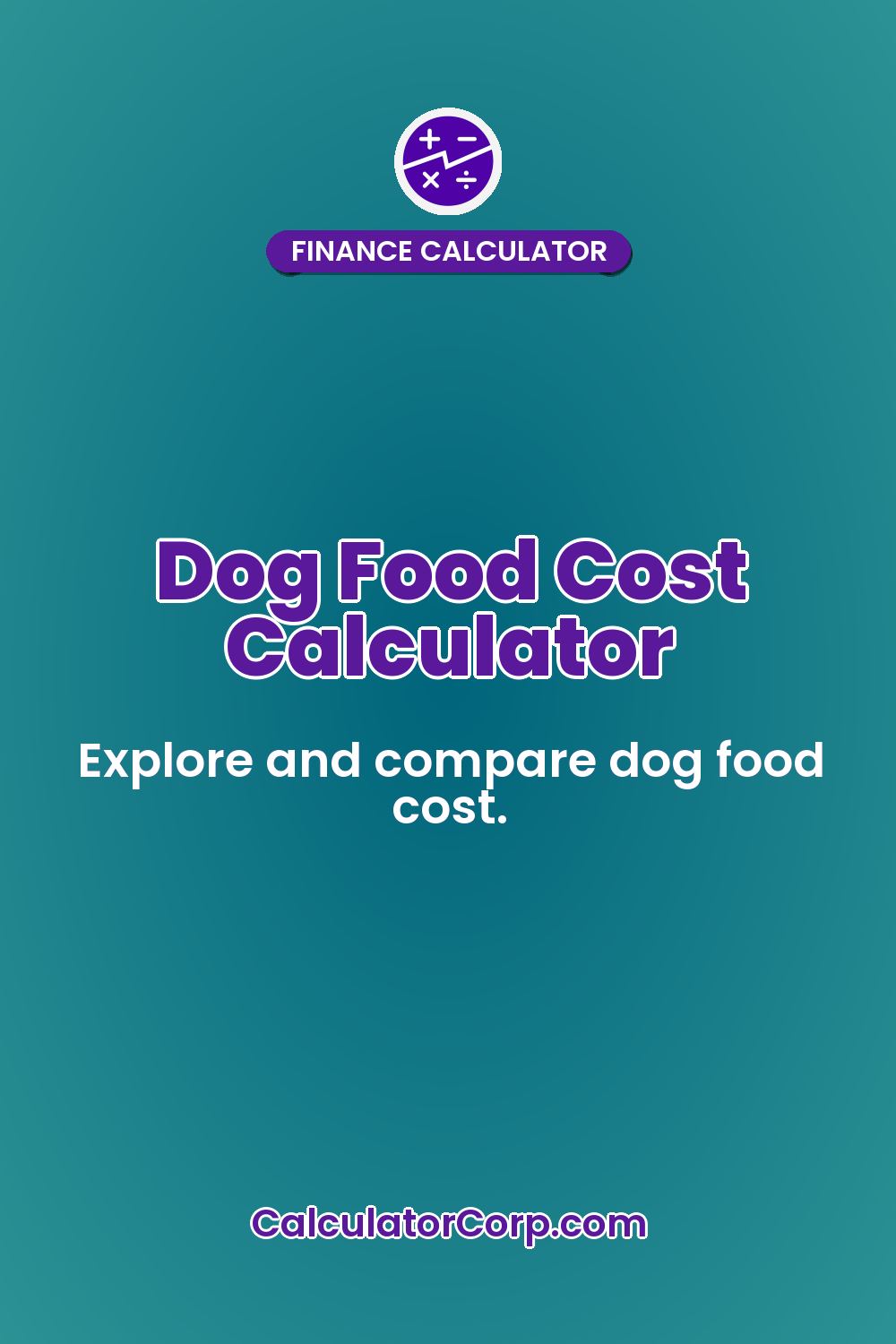 Dog Food Cost Calculator