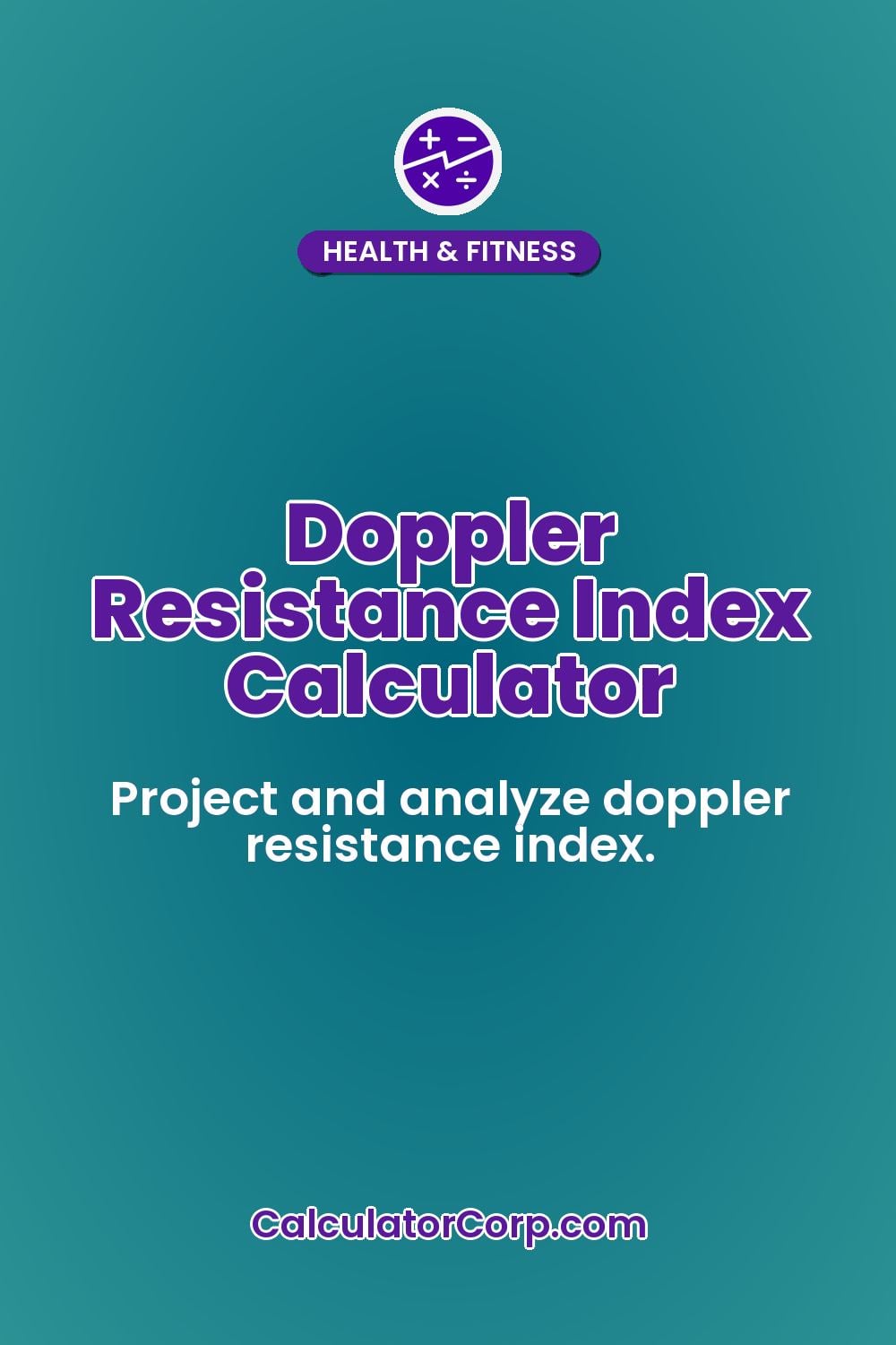 Doppler Resistance Index Calculator