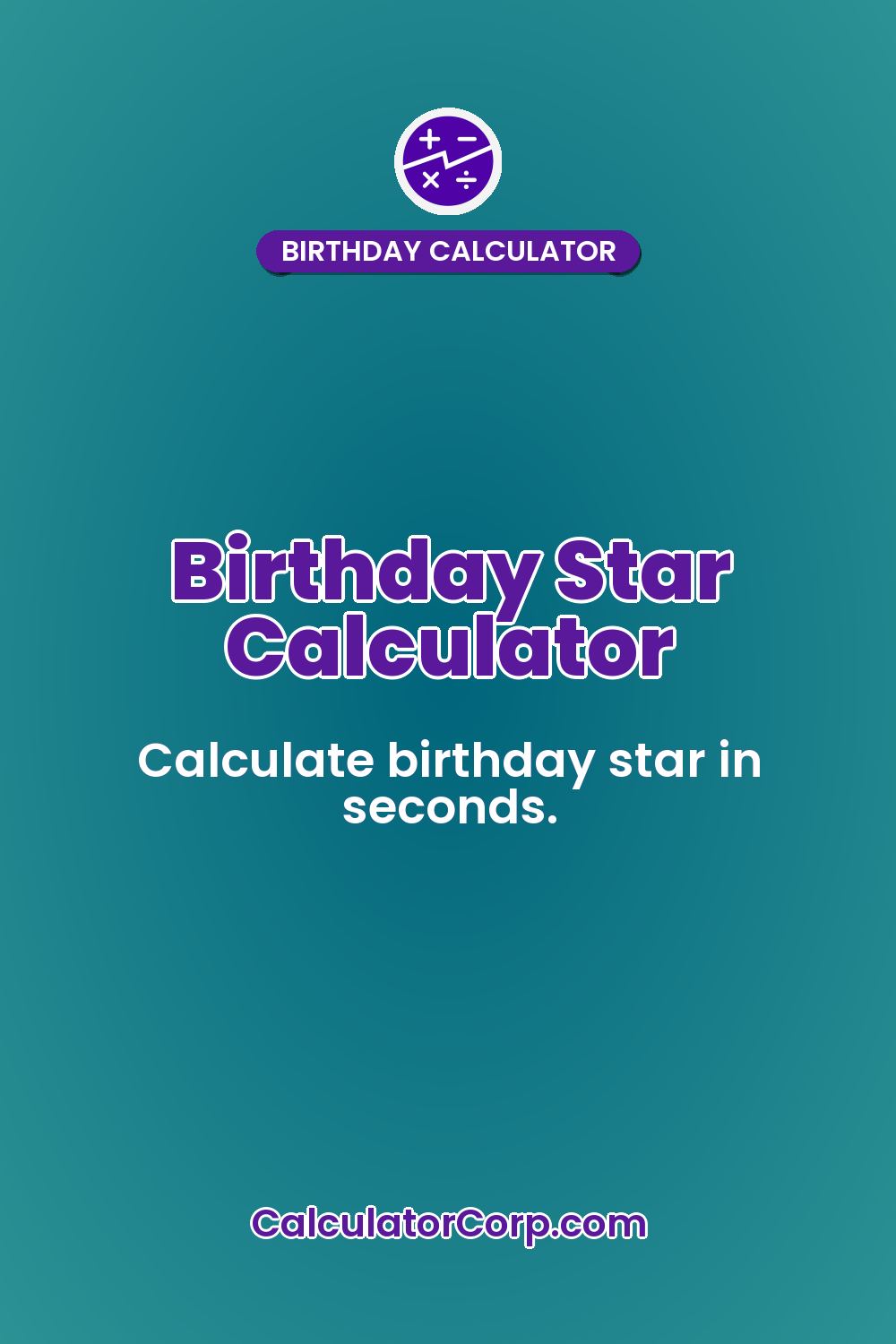 Birthday Star Calculator