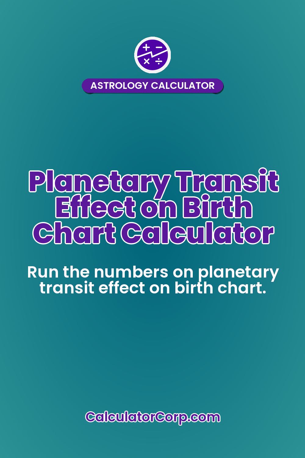 Planetary Transit Effect on Birth Chart Calculator
