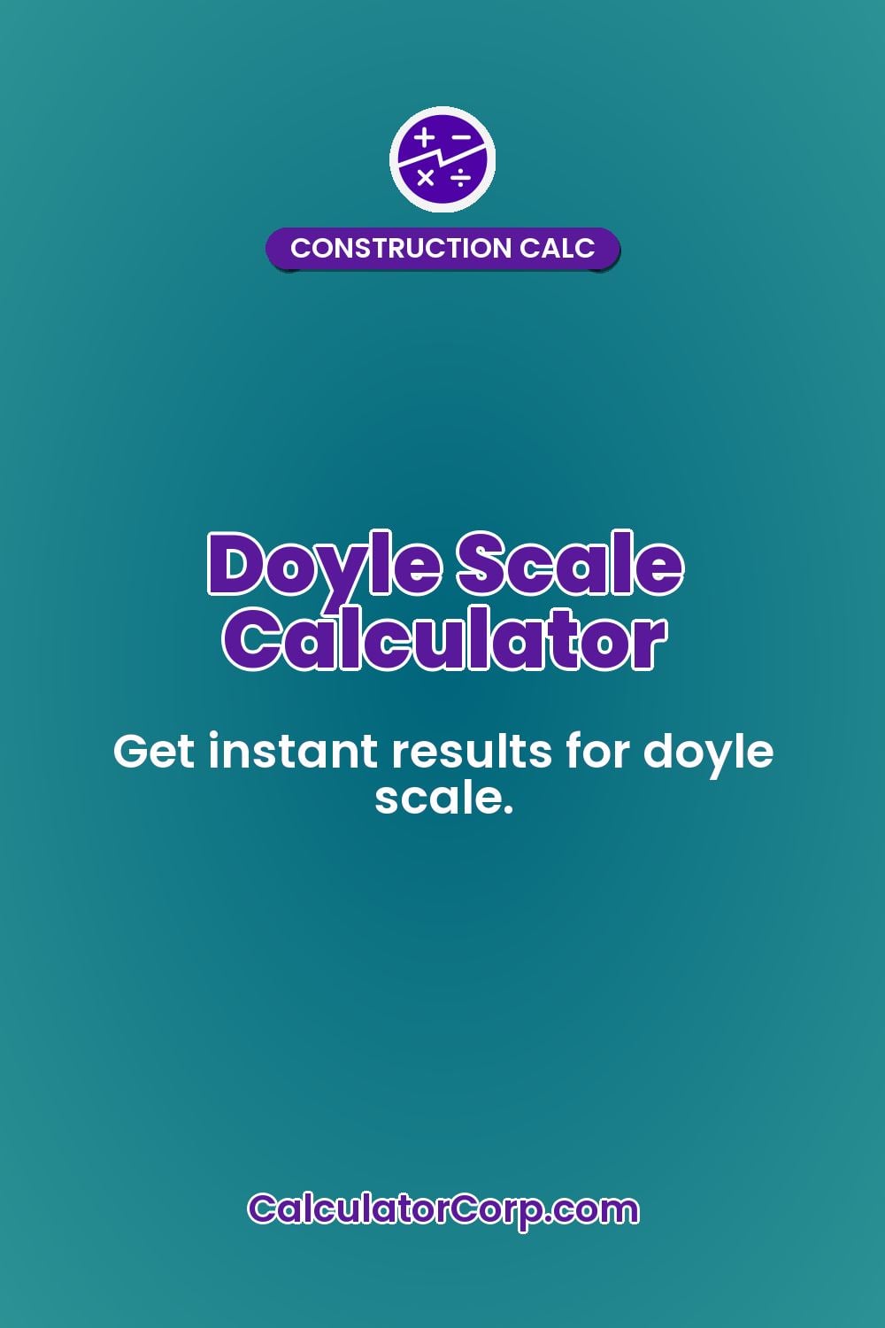 Doyle Scale Calculator