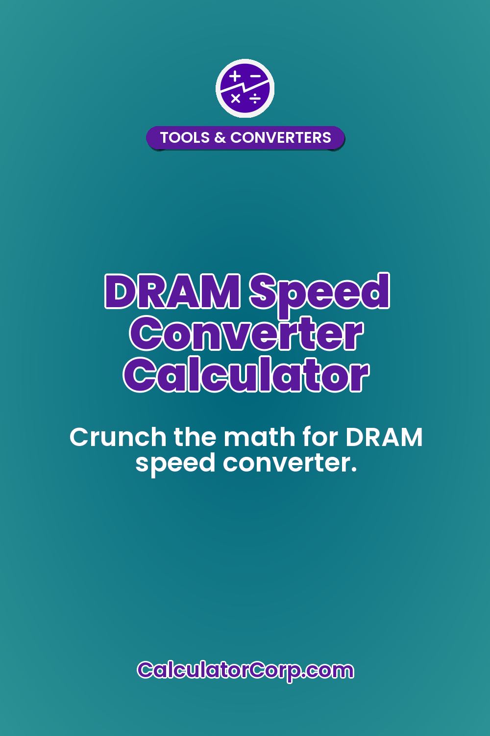 DRAM Speed Converter Calculator