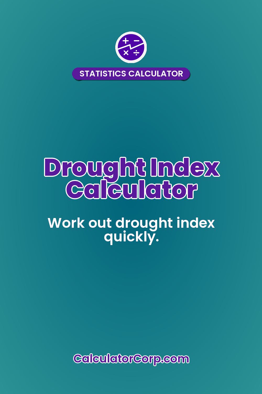 Drought Index Calculator