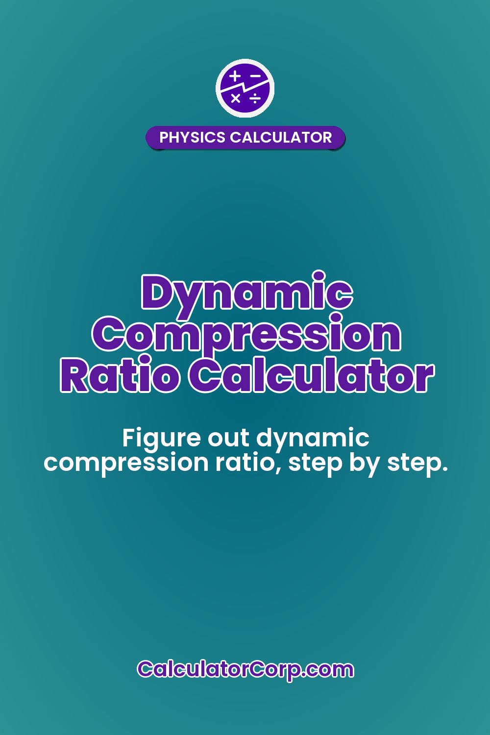 Dynamic Compression Ratio Calculator