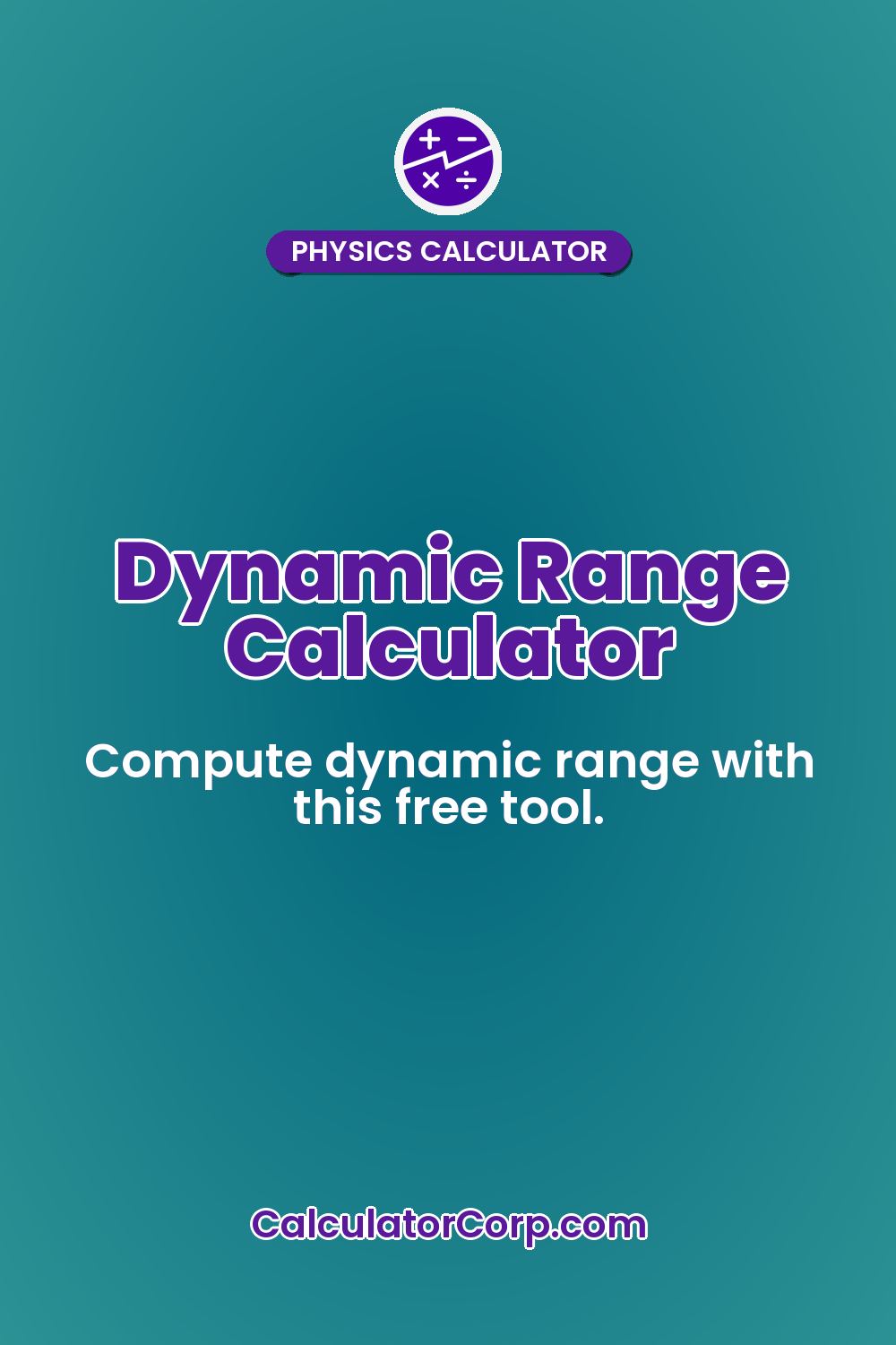 Dynamic Range Calculator