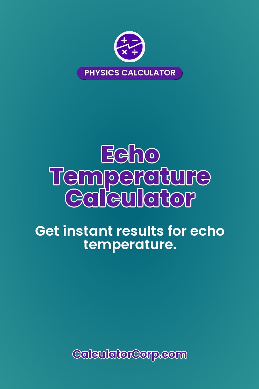 Echo Temperature Calculator