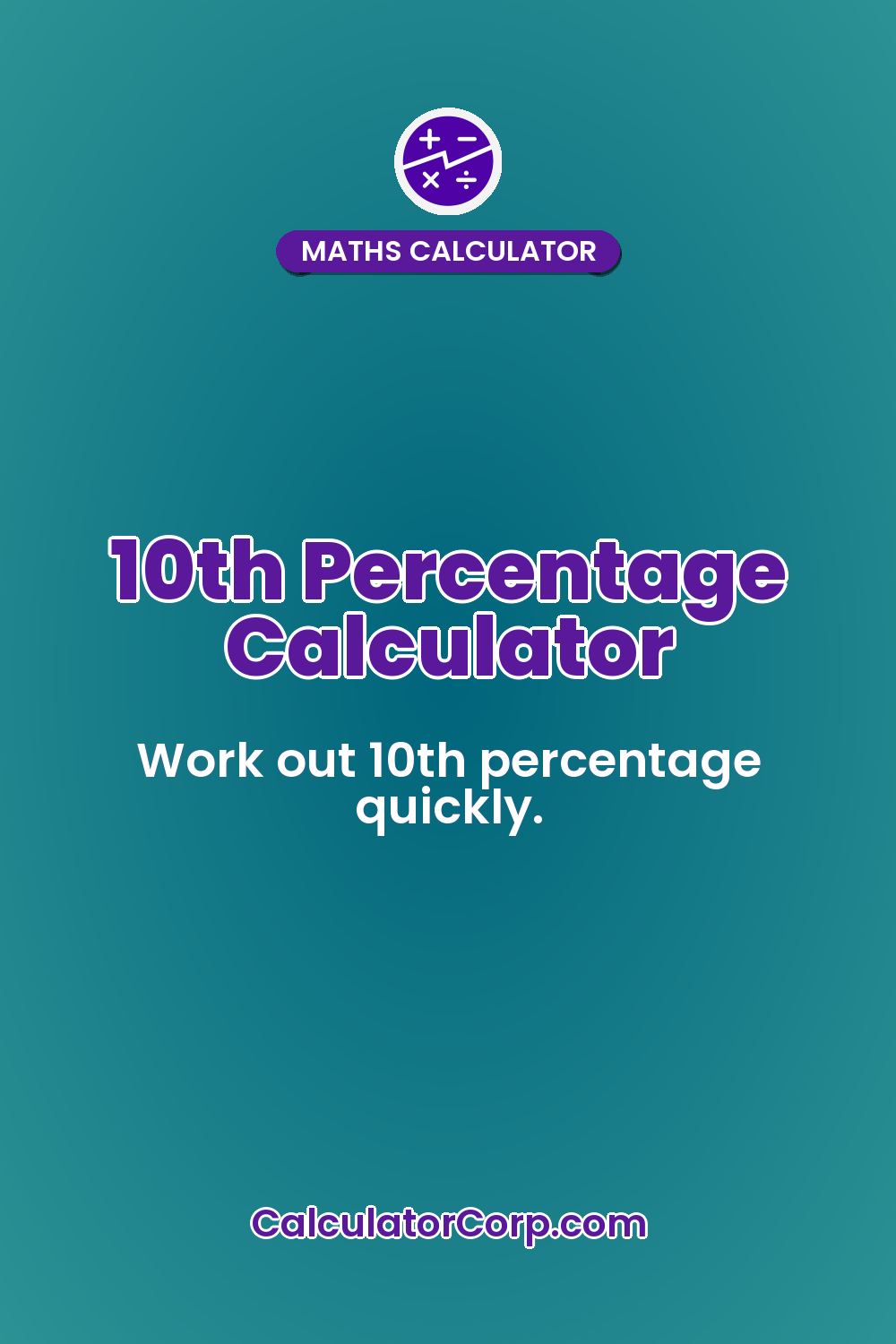 10th Percentage Calculator
