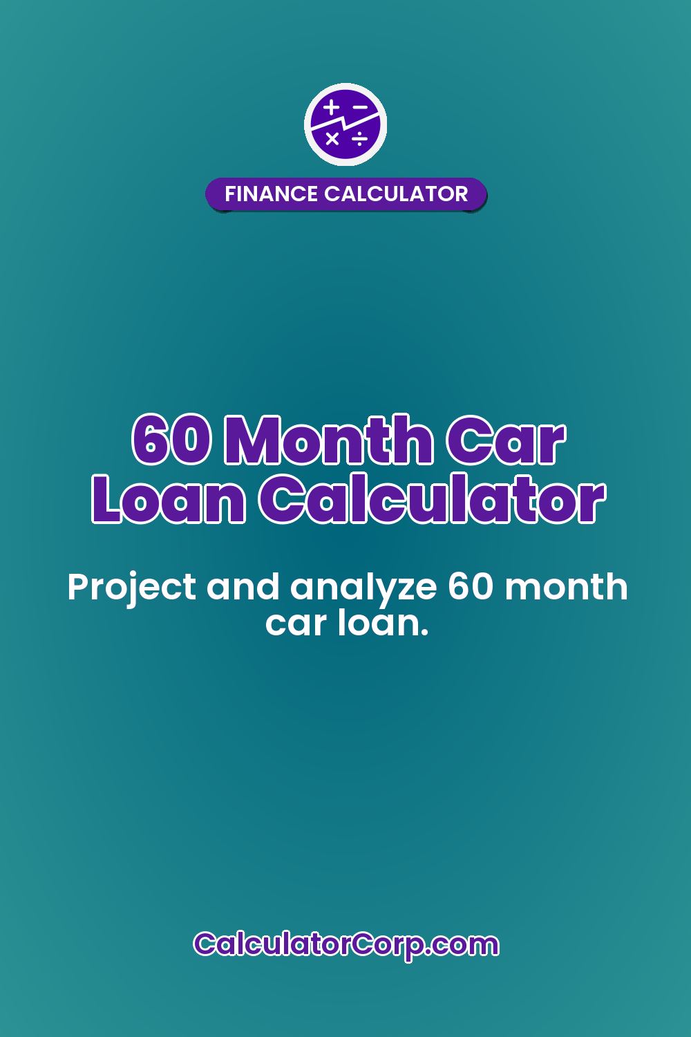60 Month Car Loan Calculator