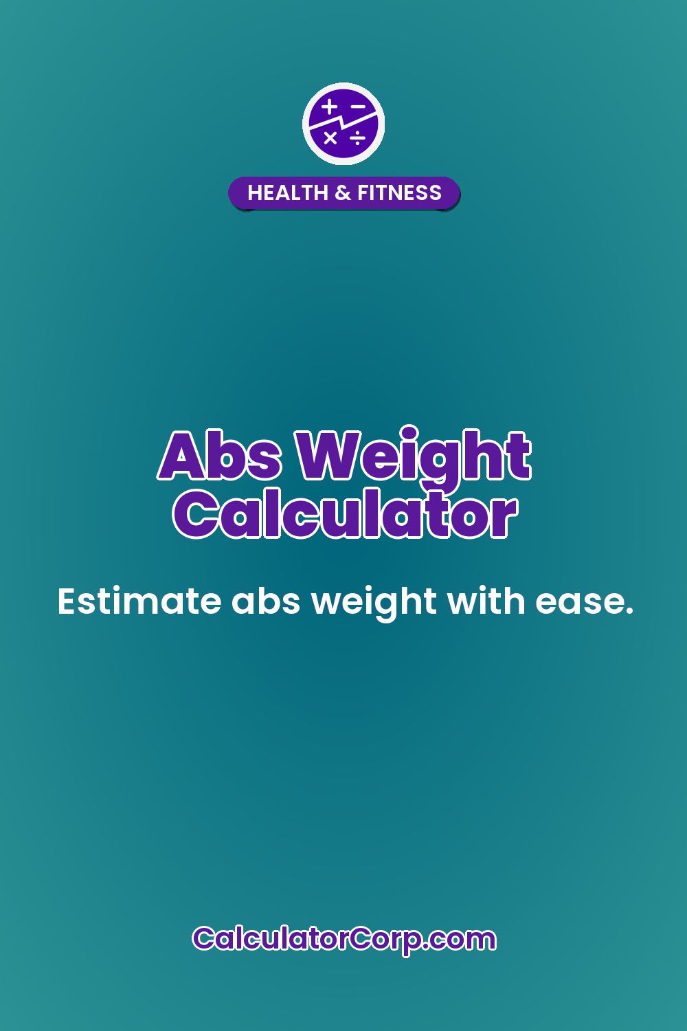 Abs Weight Calculator