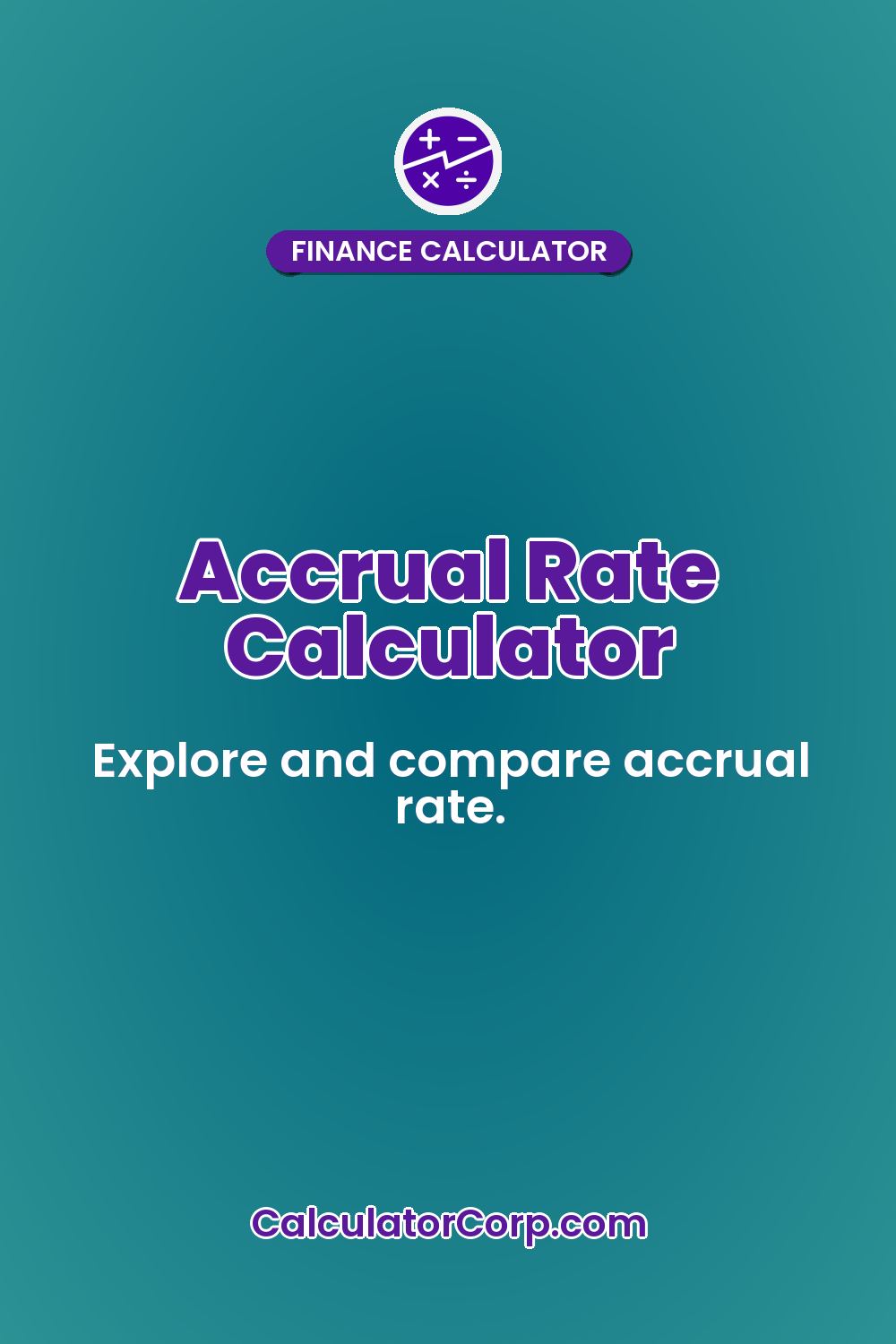 Accrual Rate Calculator