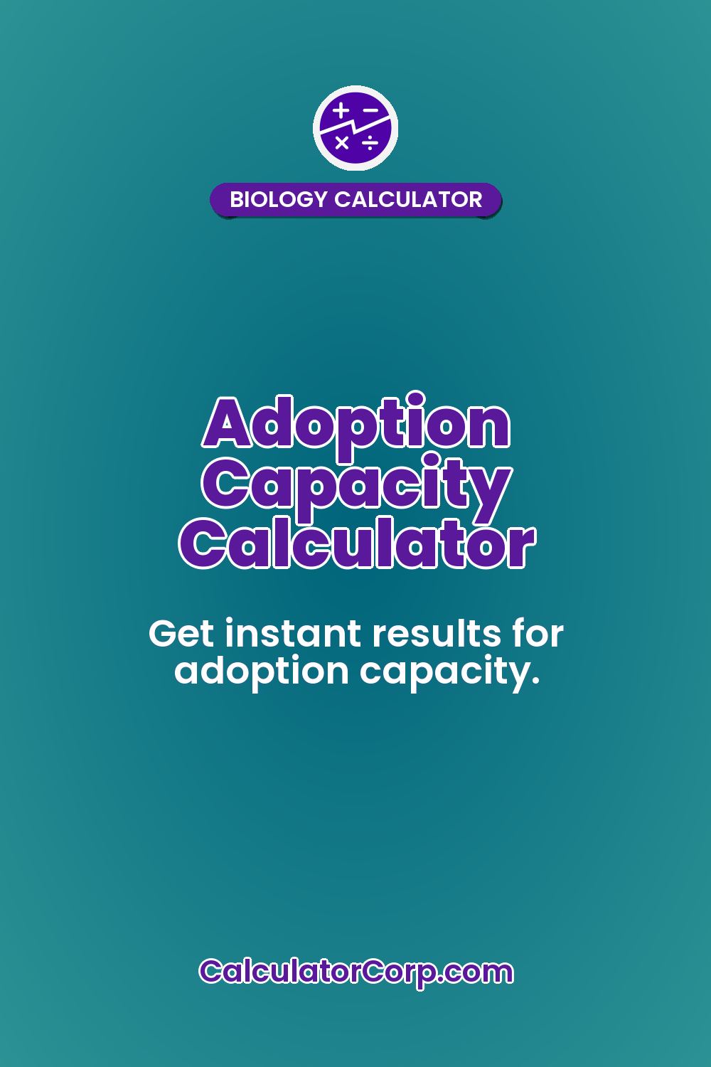 Adoption Capacity Calculator