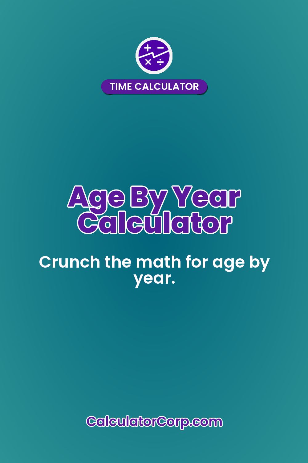 Age By Year Calculator