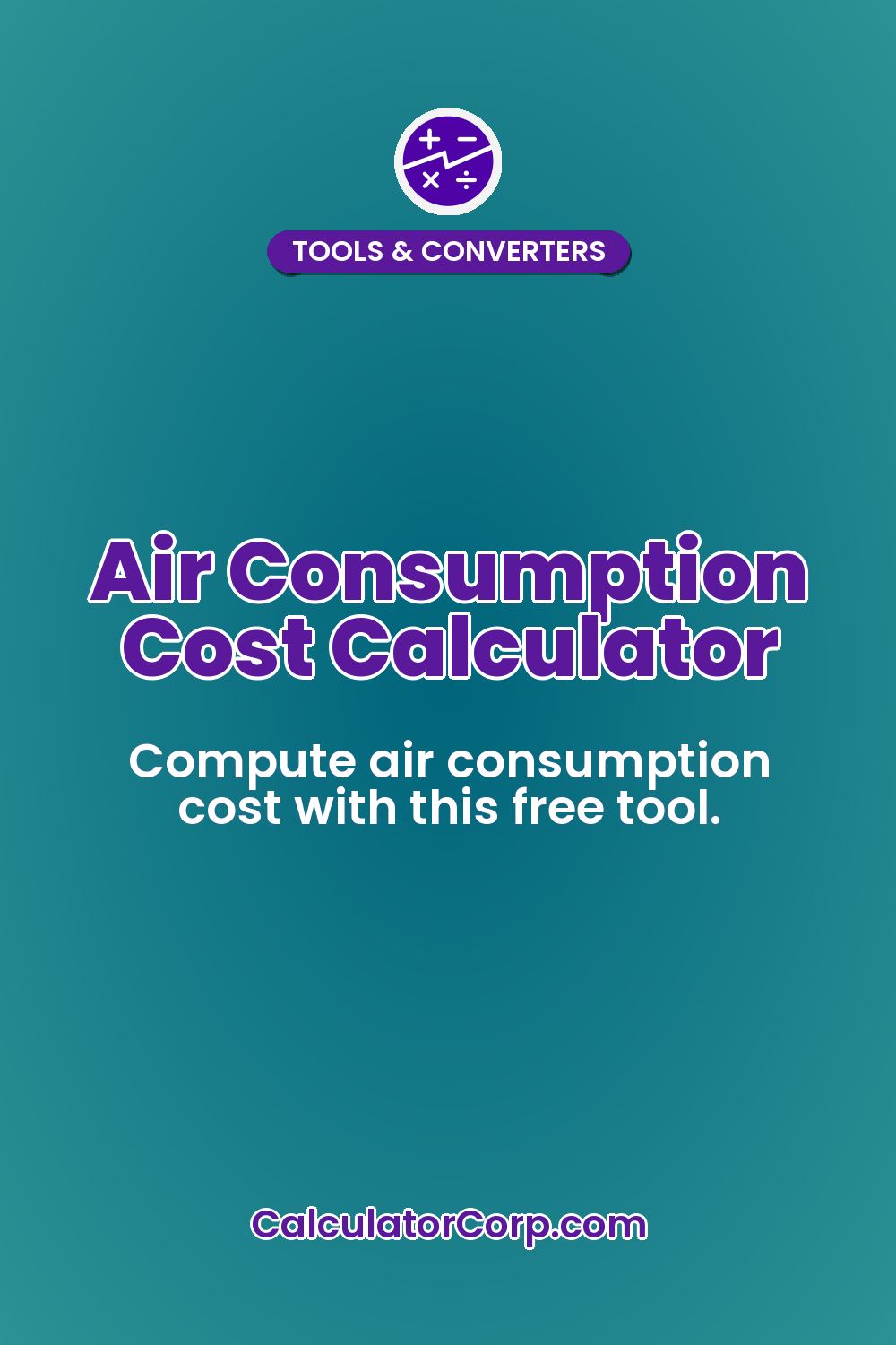 Air Consumption Cost Calculator
