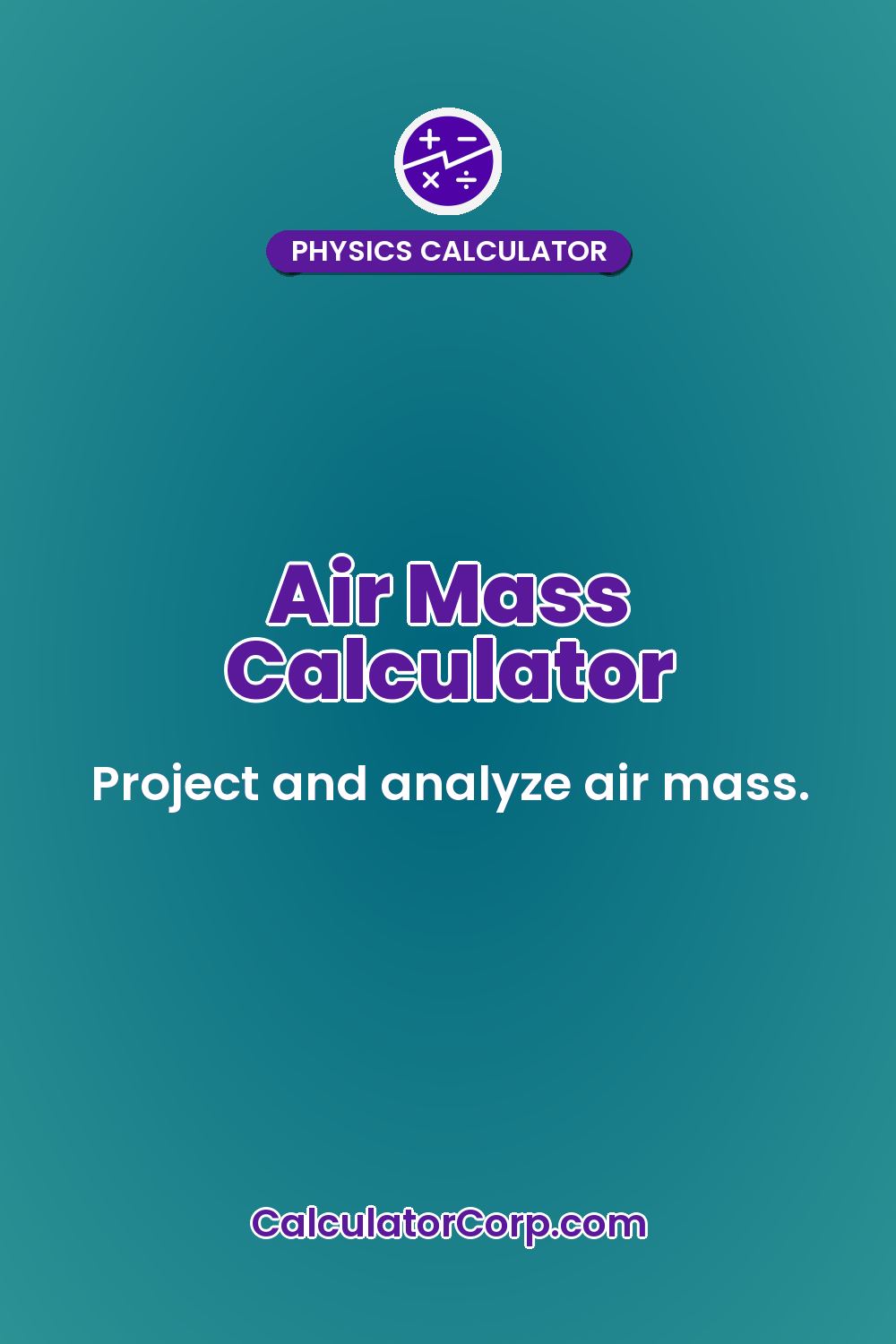 Air Mass Calculator