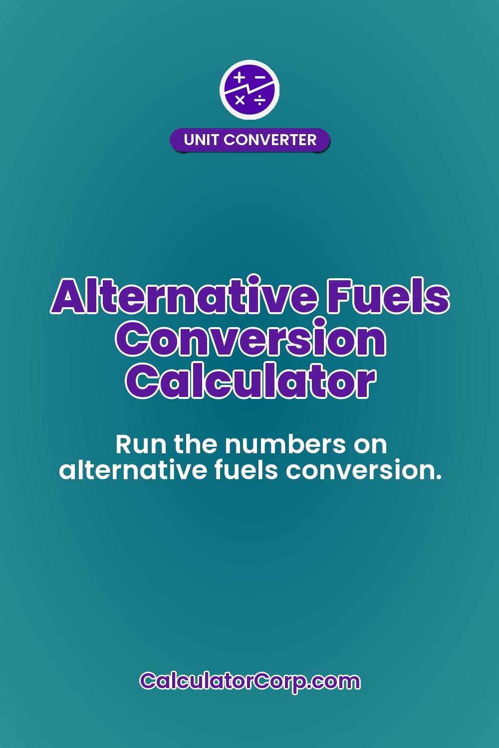 Alternative Fuels Conversion Calculator