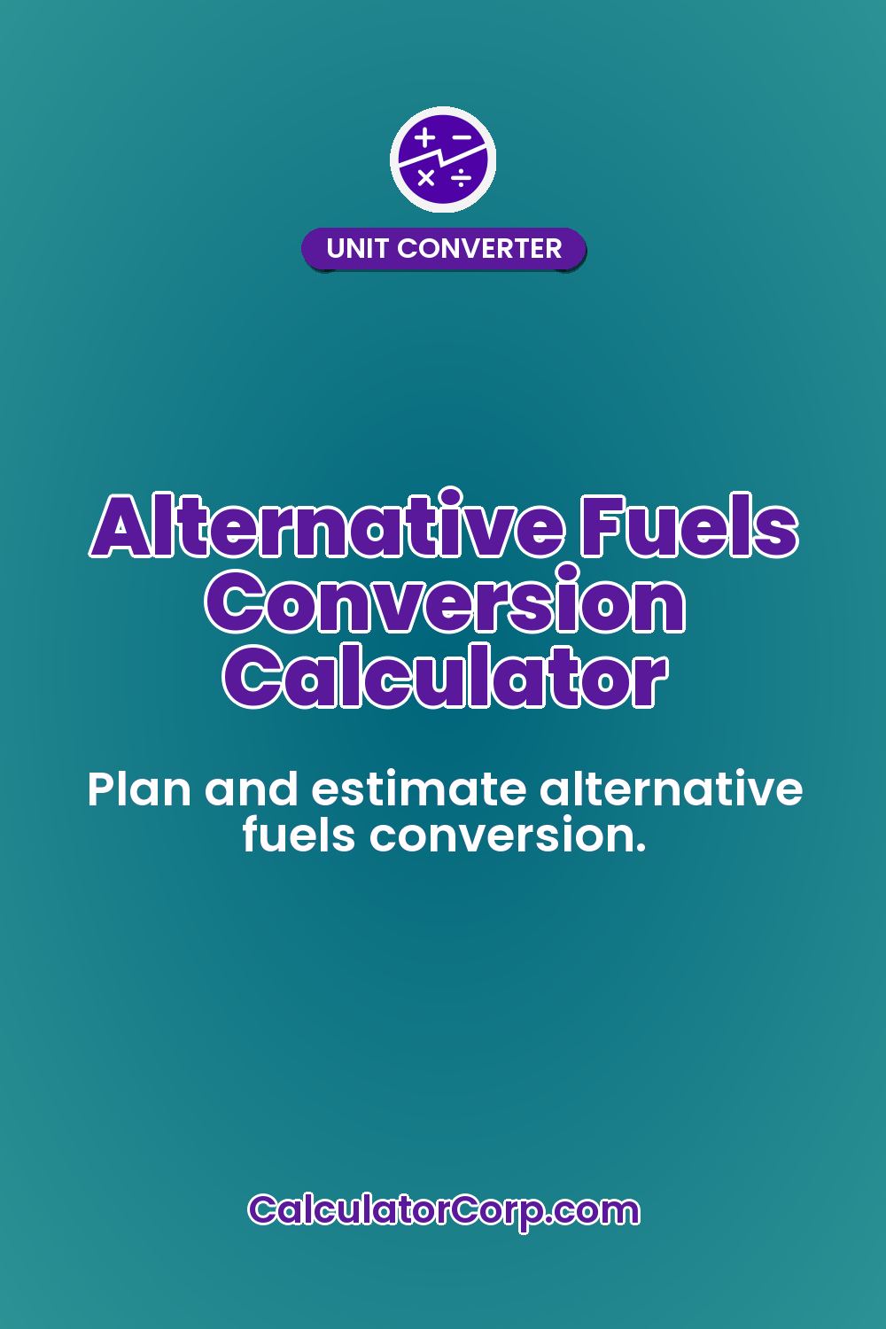 Alternative Fuels Conversion Calculator