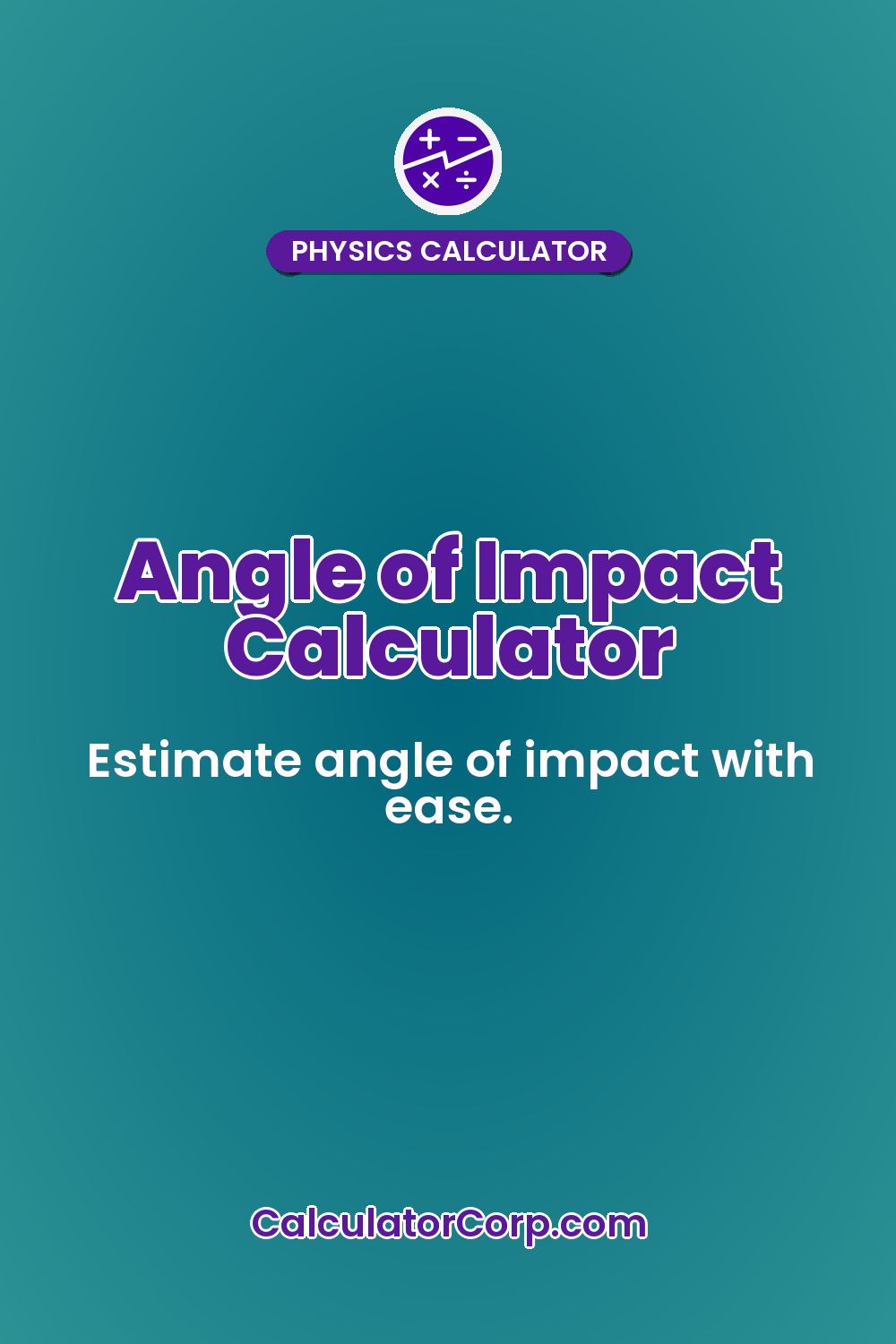 Angle of Impact Calculator