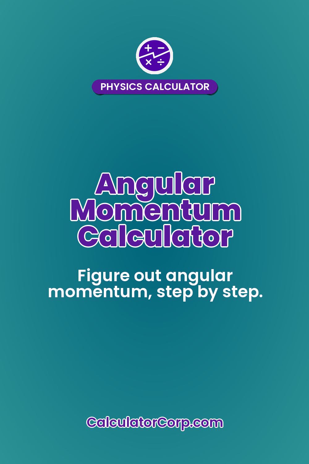 Angular Momentum Calculator