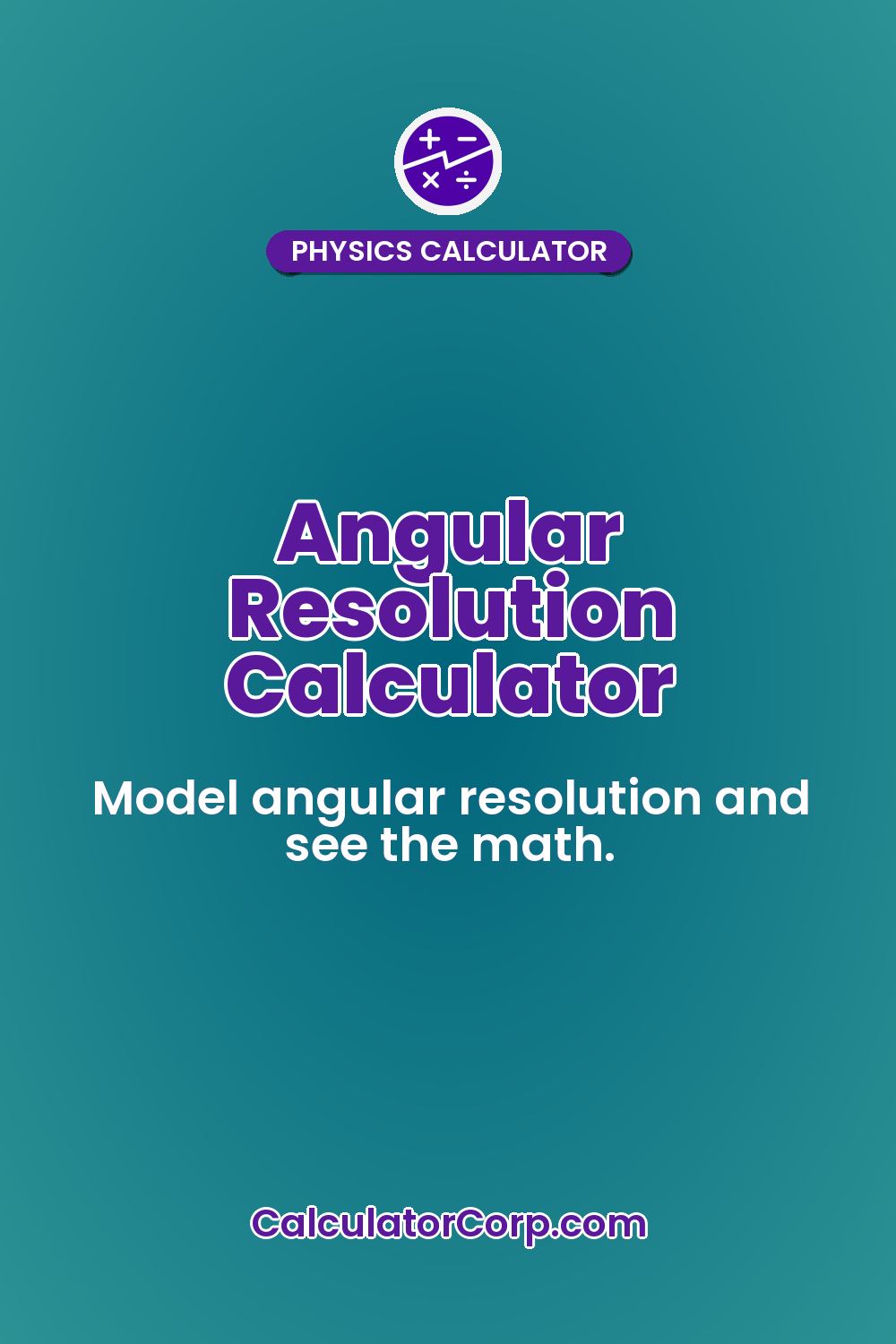 Angular Resolution Calculator
