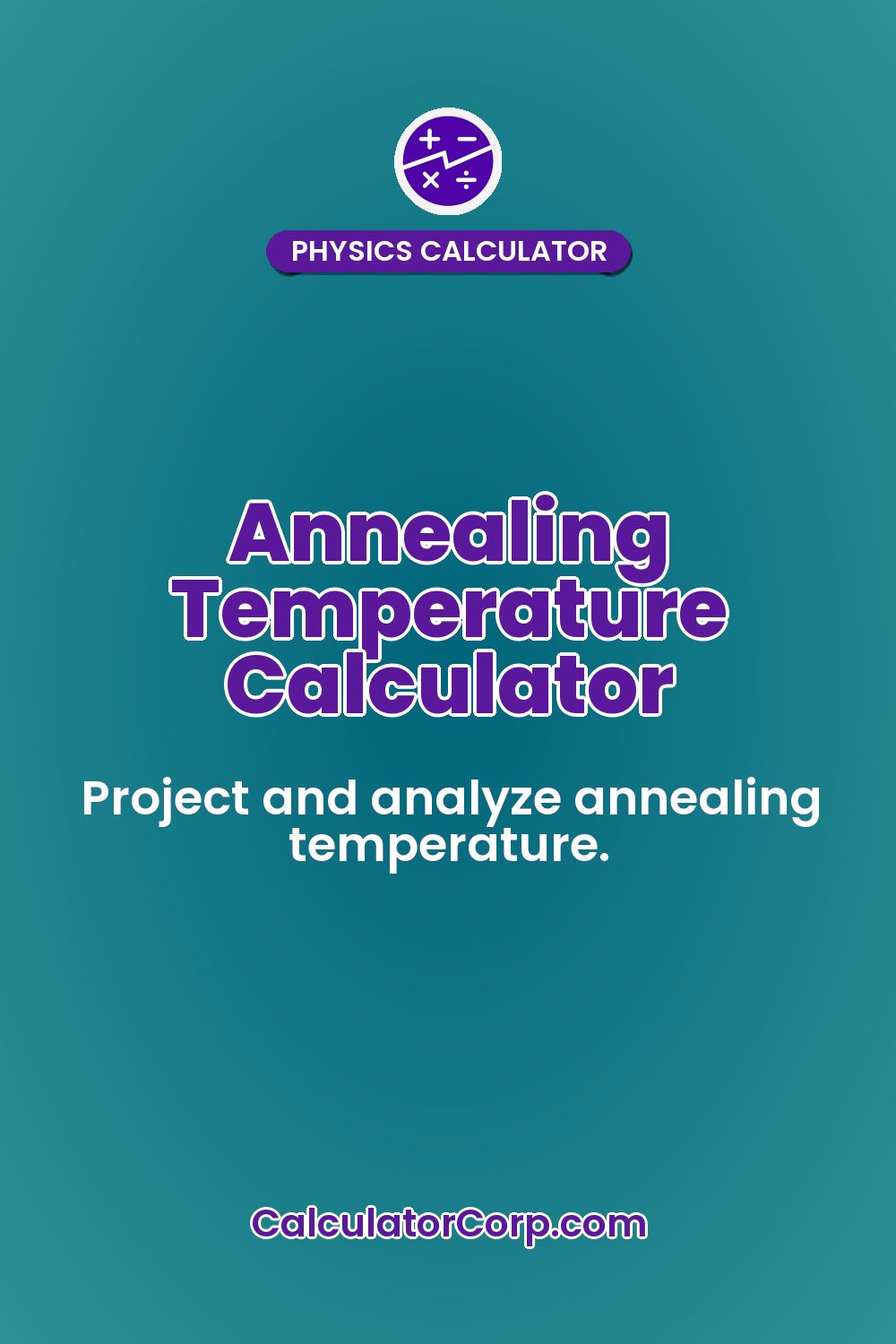 Annealing Temperature Calculator