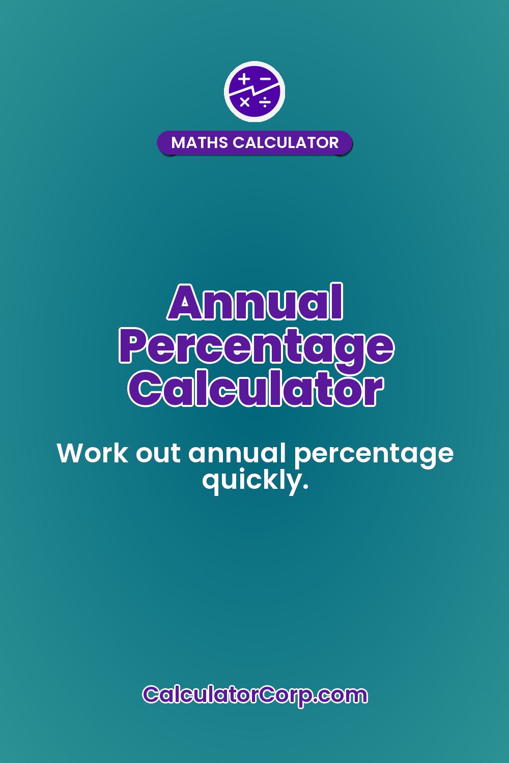 Annual Percentage Calculator