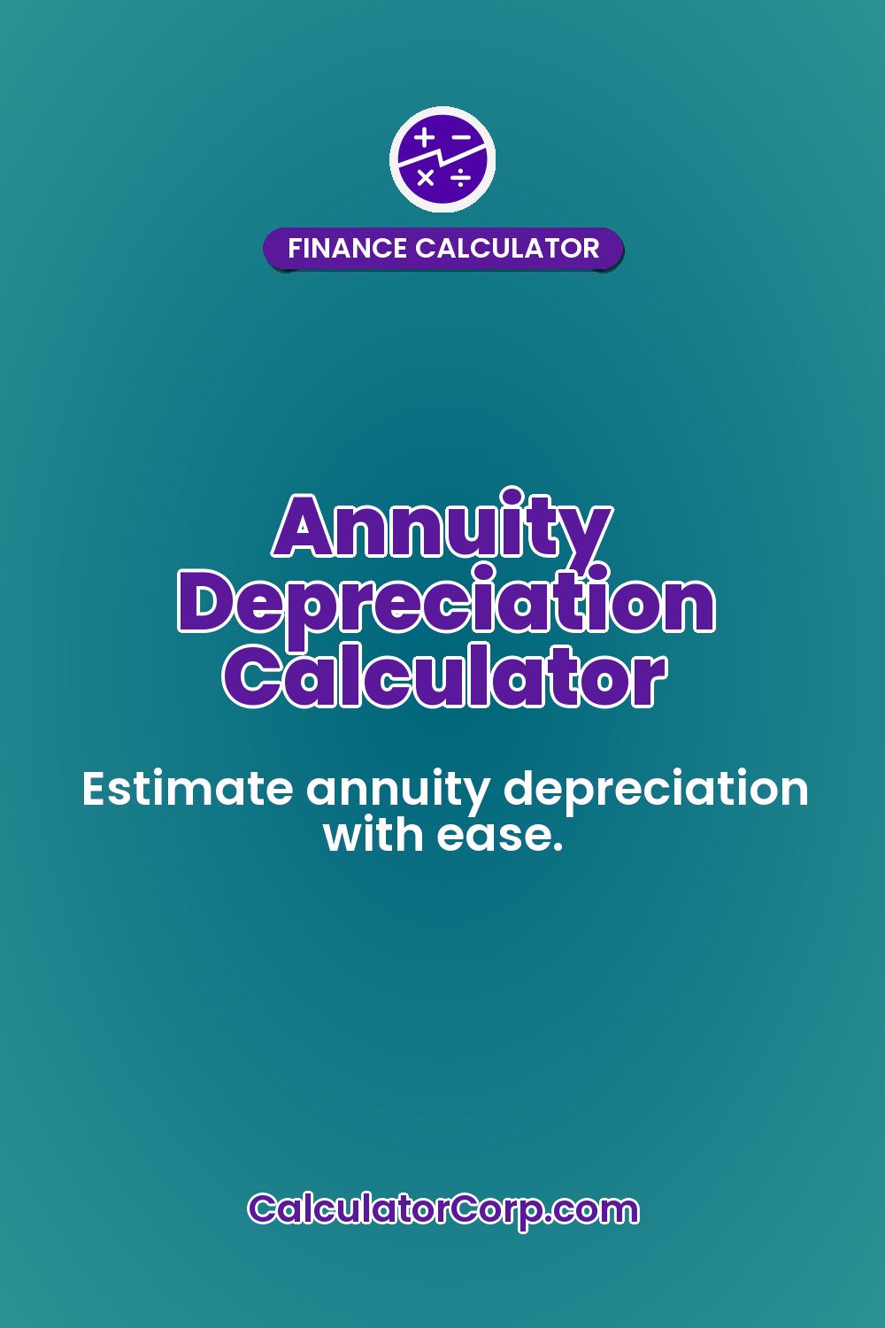 Annuity Depreciation Calculator