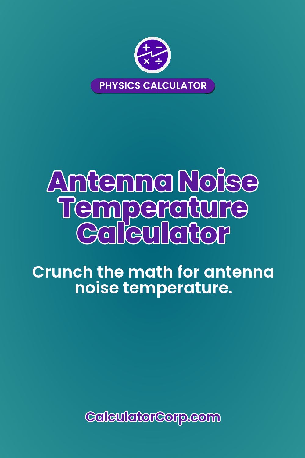 Antenna Noise Temperature Calculator