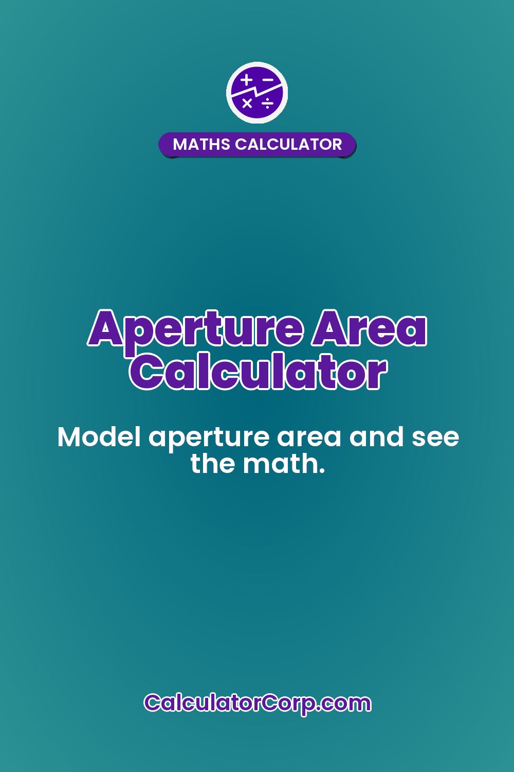 Aperture Area Calculator