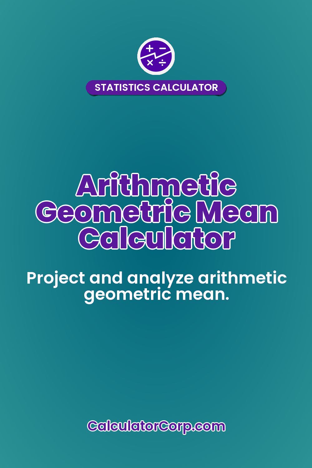 Arithmetic Geometric Mean Calculator