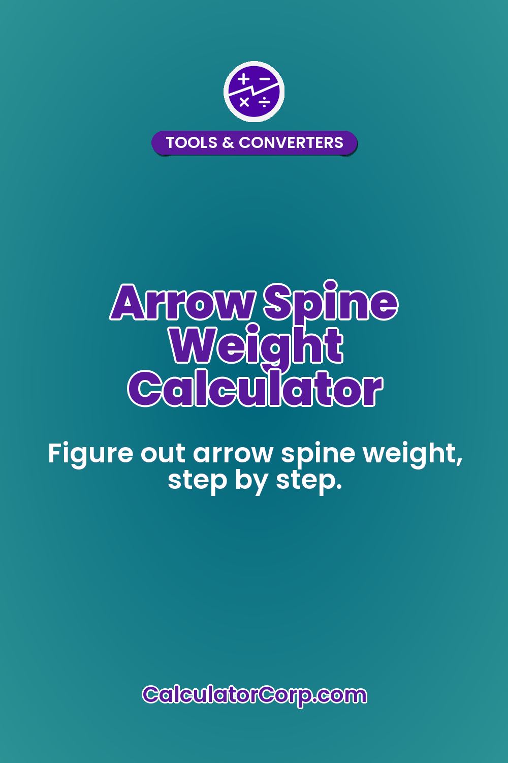 Arrow Spine Weight Calculator