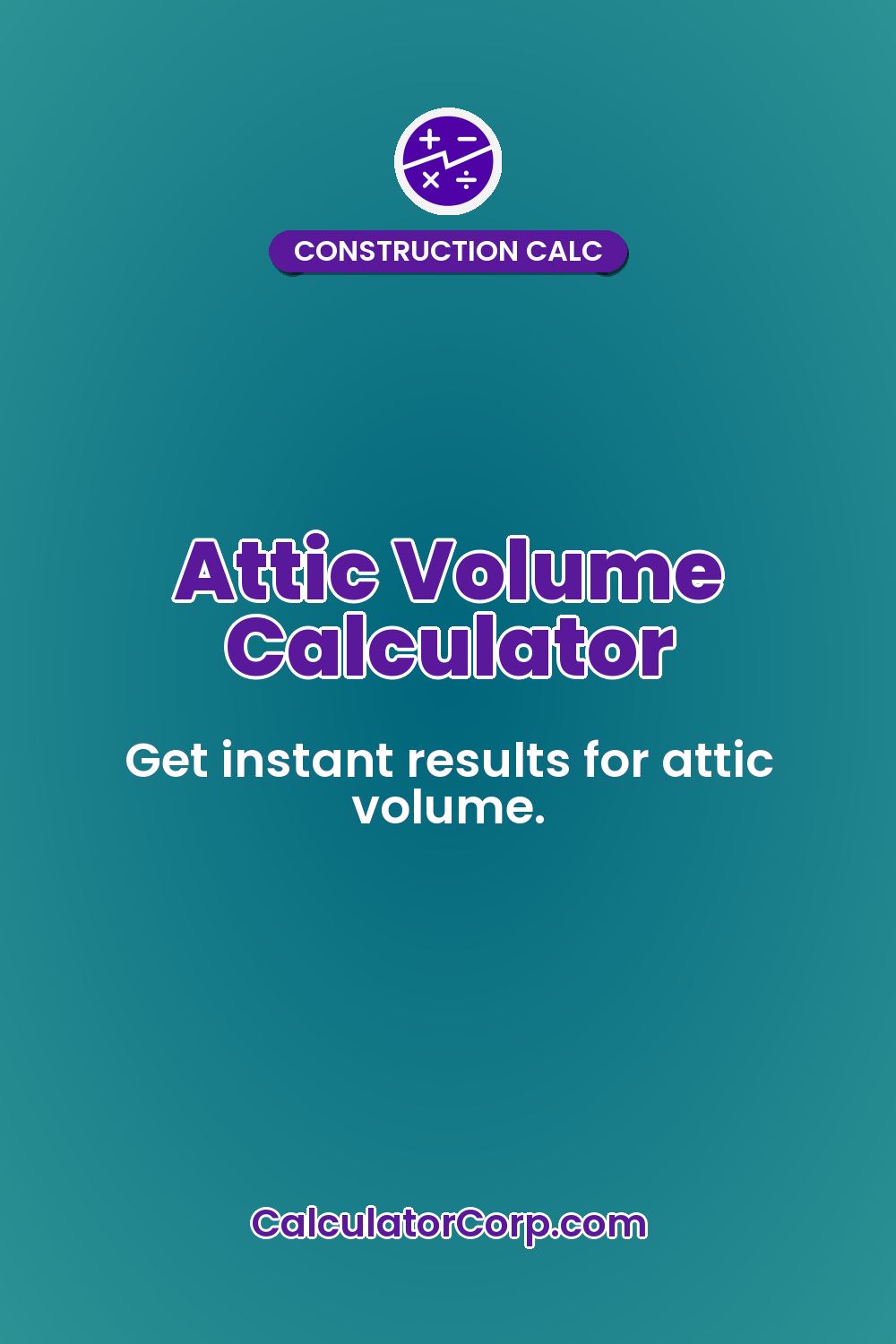 Attic Volume Calculator