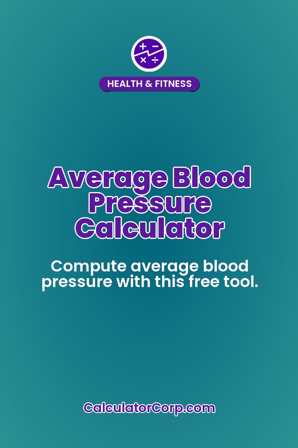 Average Blood Pressure Calculator