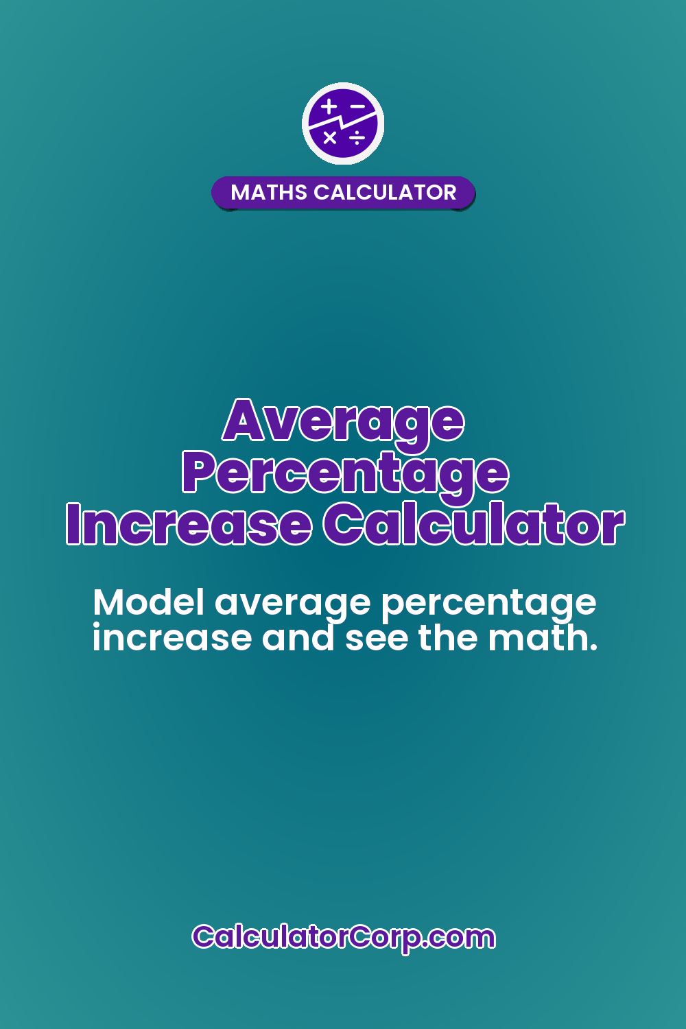 Average Percentage Increase Calculator