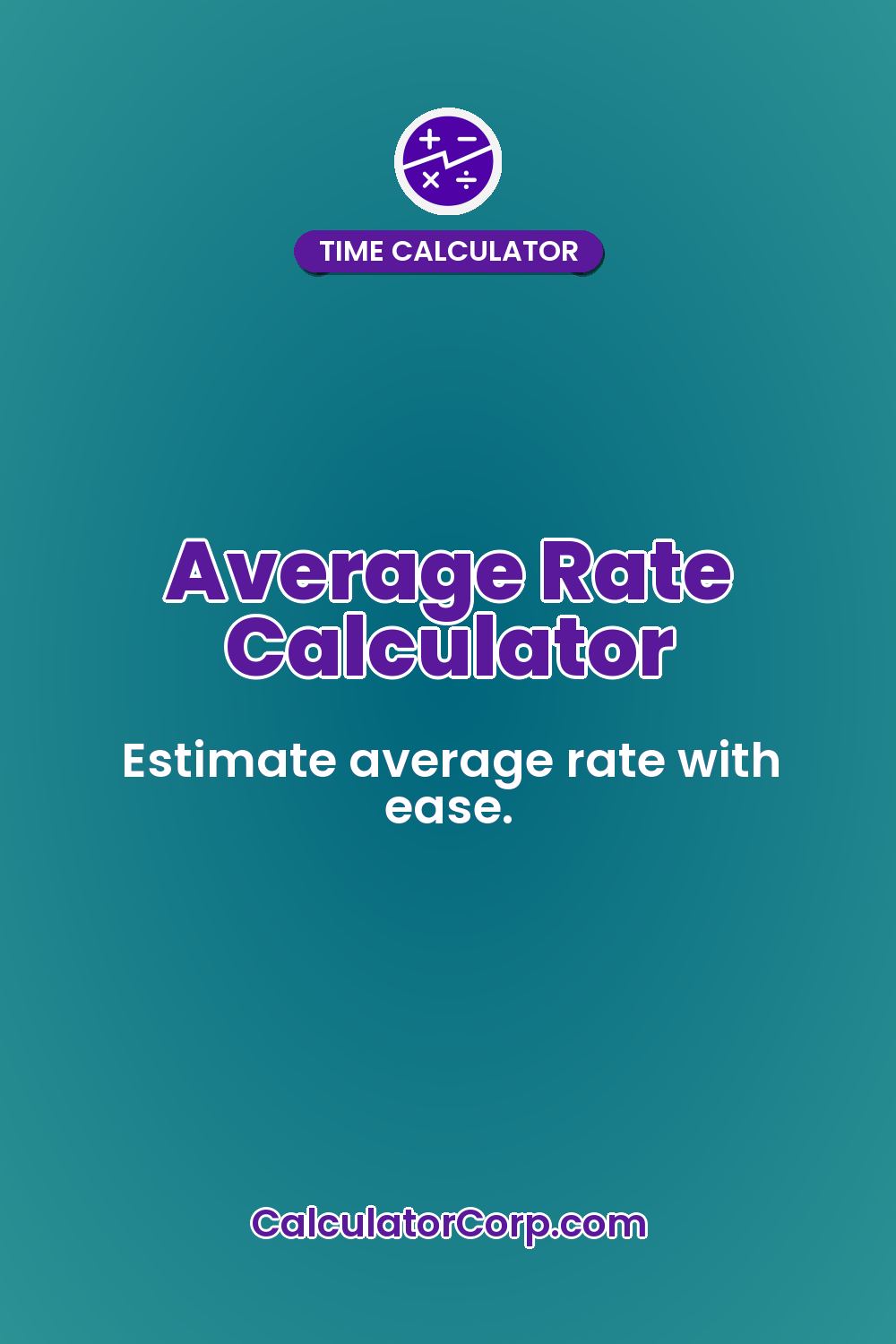 Average Rate Calculator
