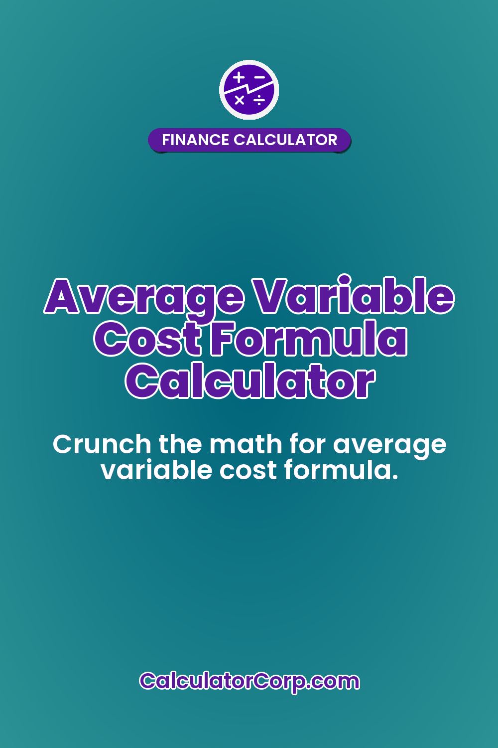 Average Variable Cost Formula Calculator