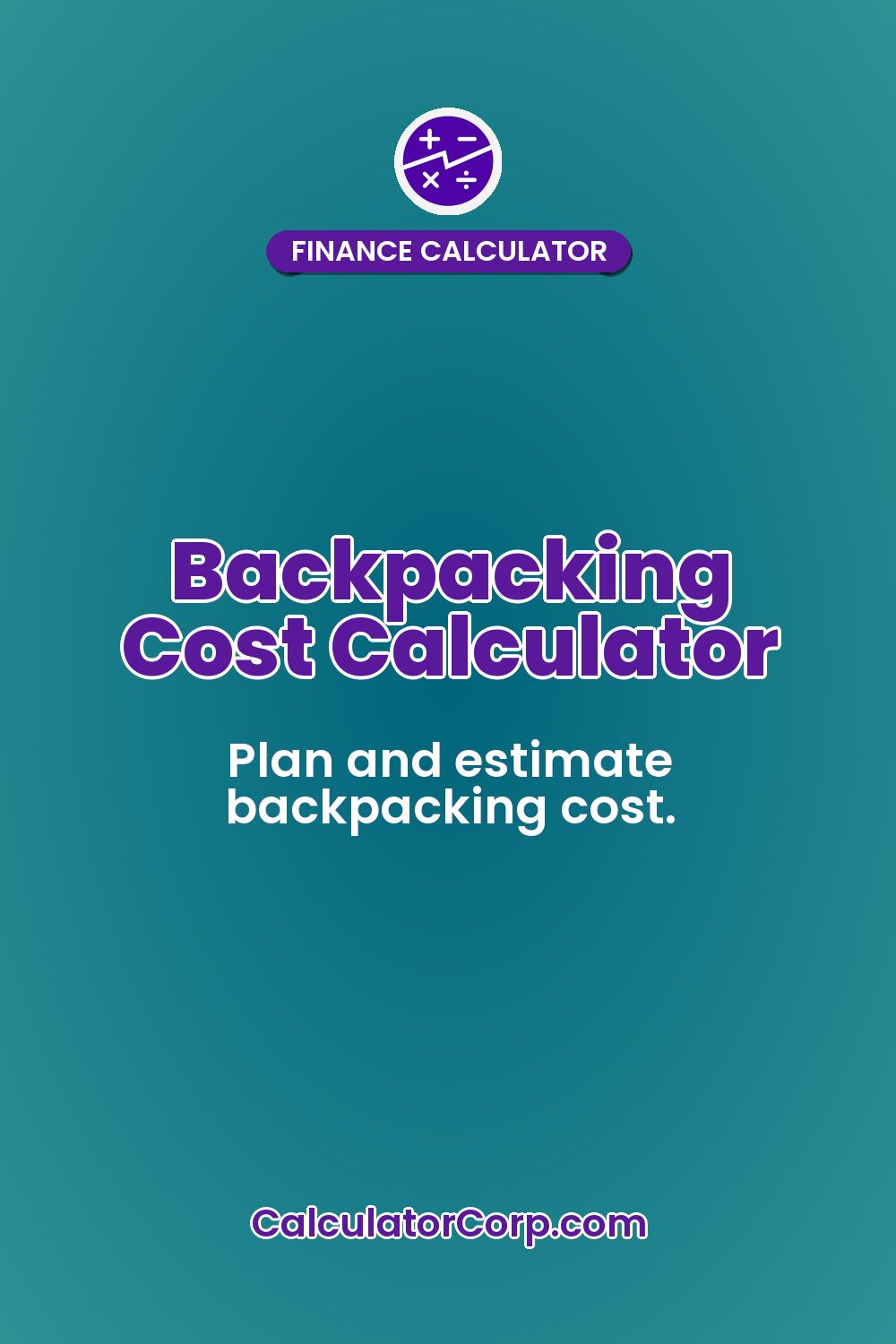 Backpacking Cost Calculator