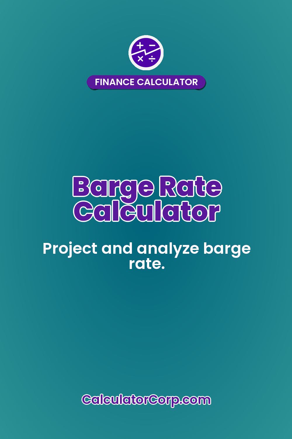 Barge Rate Calculator