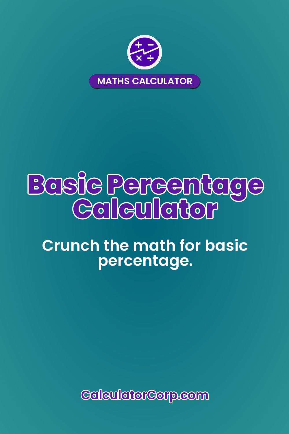 Basic Percentage Calculator