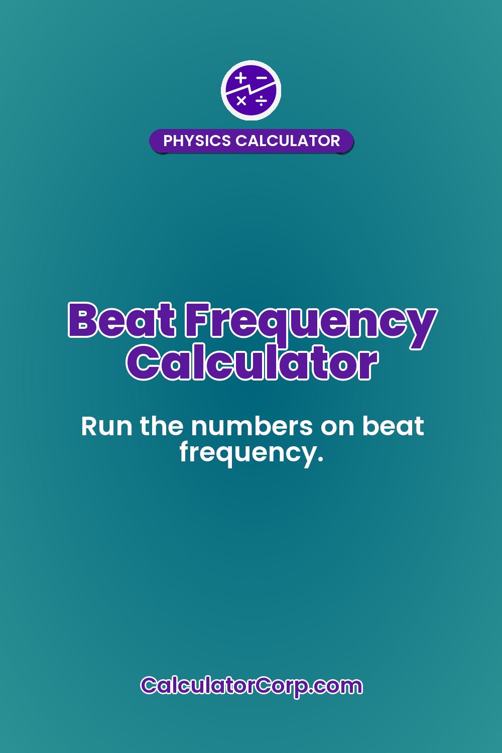 Beat Frequency Calculator