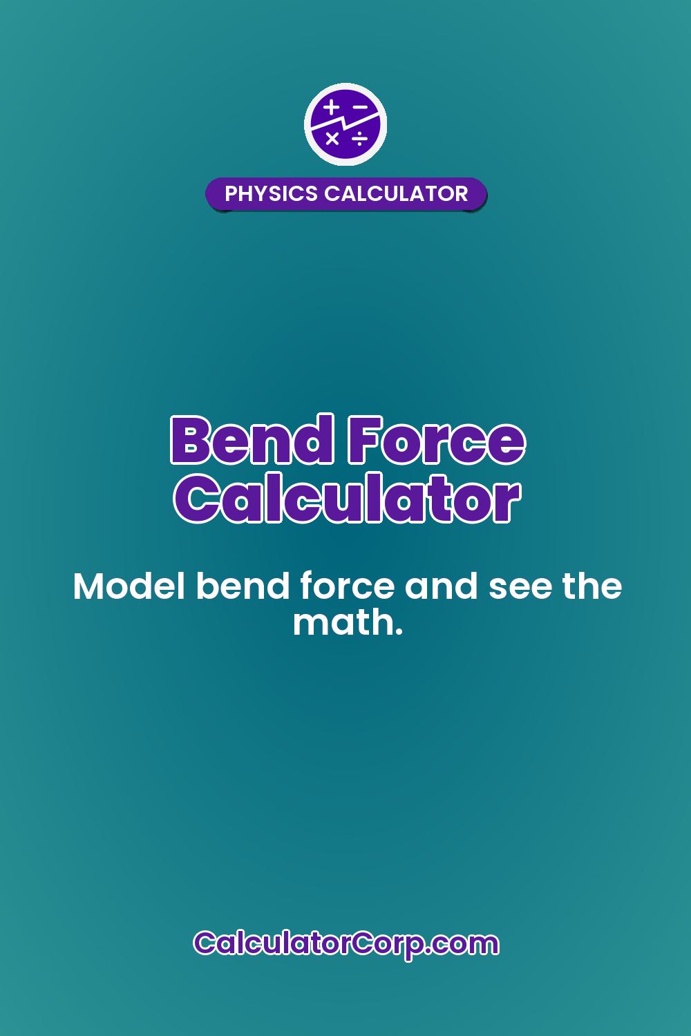 Bend Force Calculator