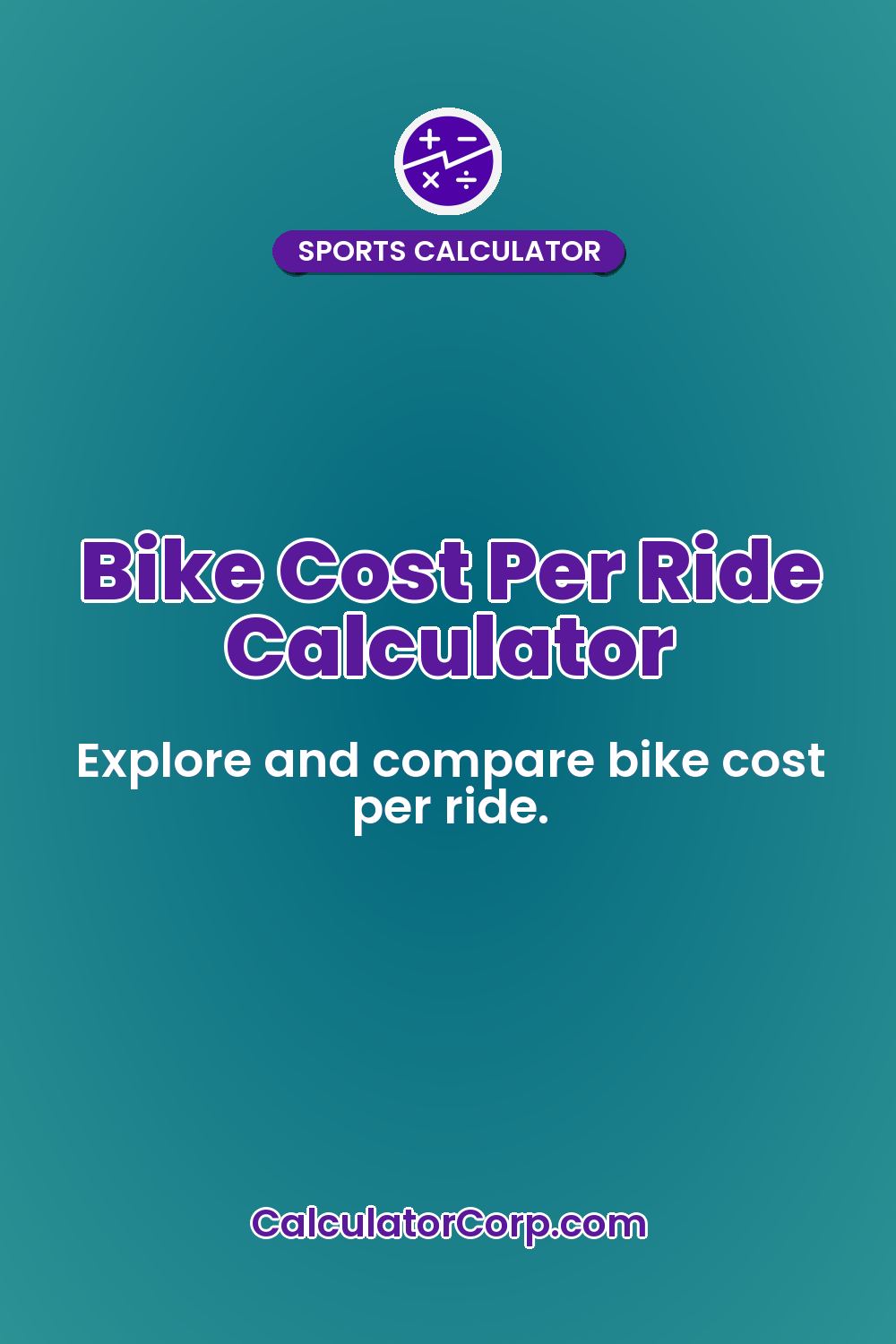Bike Cost Per Ride Calculator
