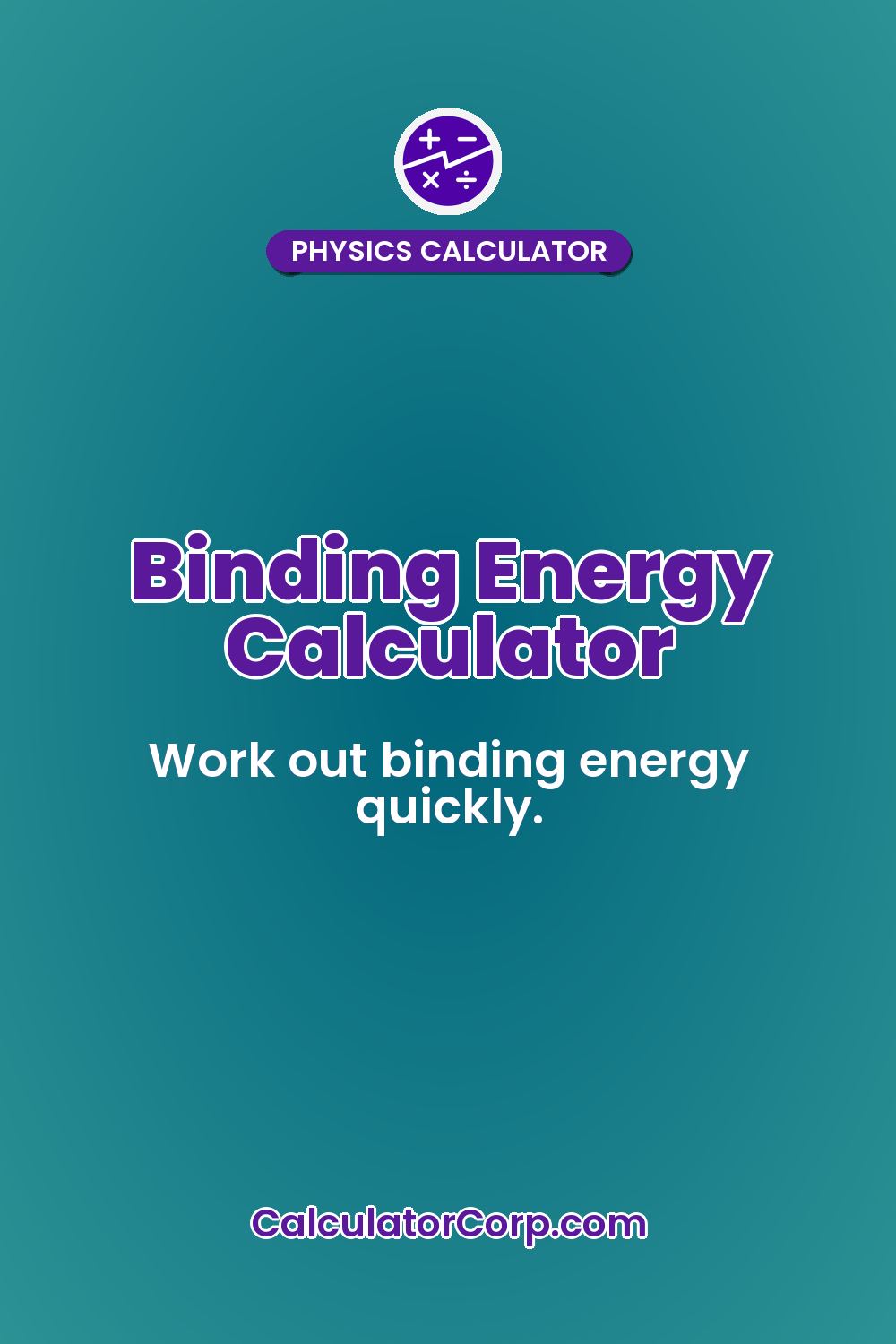 Binding Energy Calculator
