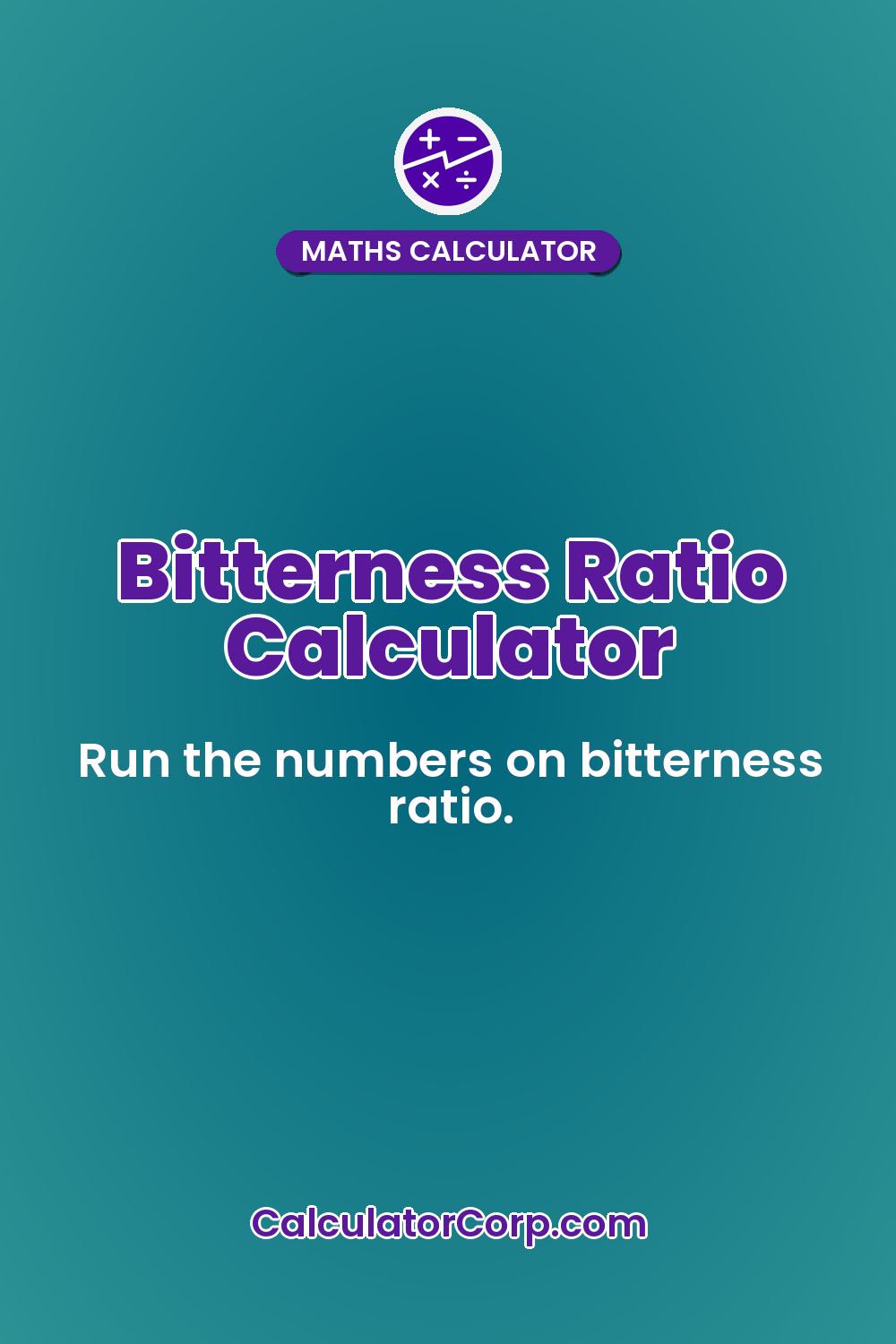Bitterness Ratio Calculator