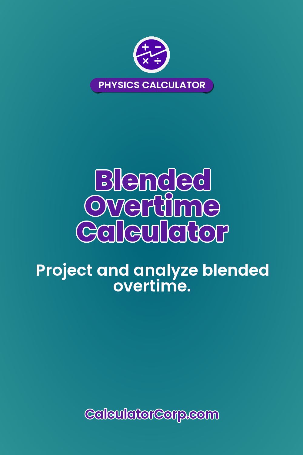 Blended Overtime Calculator