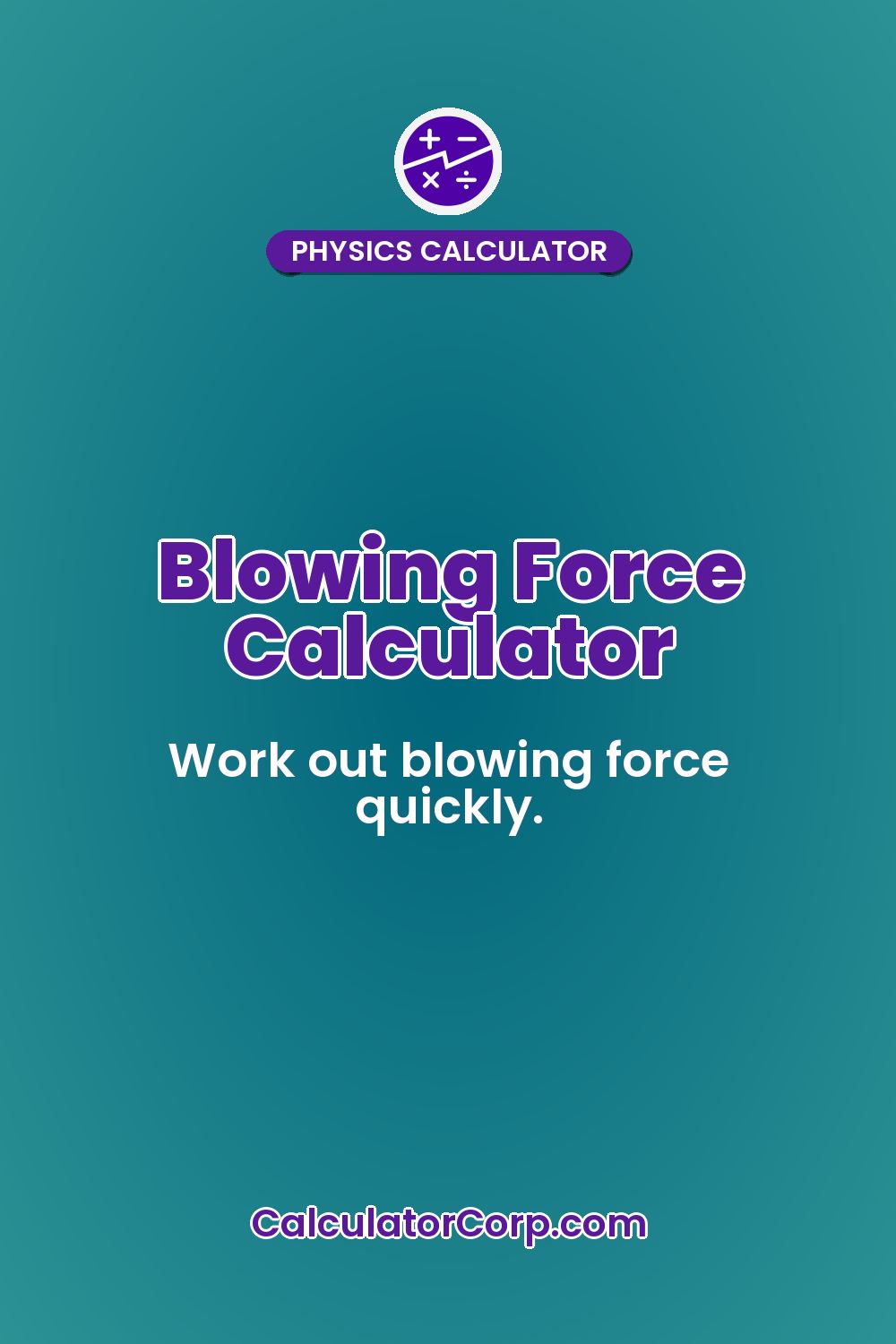 Blowing Force Calculator